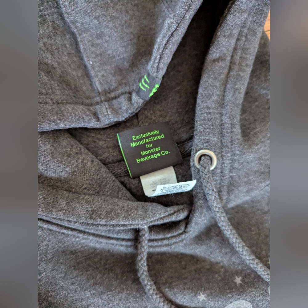 Monster Energy Hoodie Sweatshirt - Picture 3 of 3